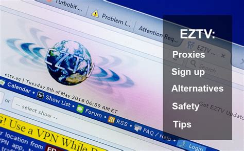 EZTV Proxy: 10 working URLs & 5 Alternatives [April .